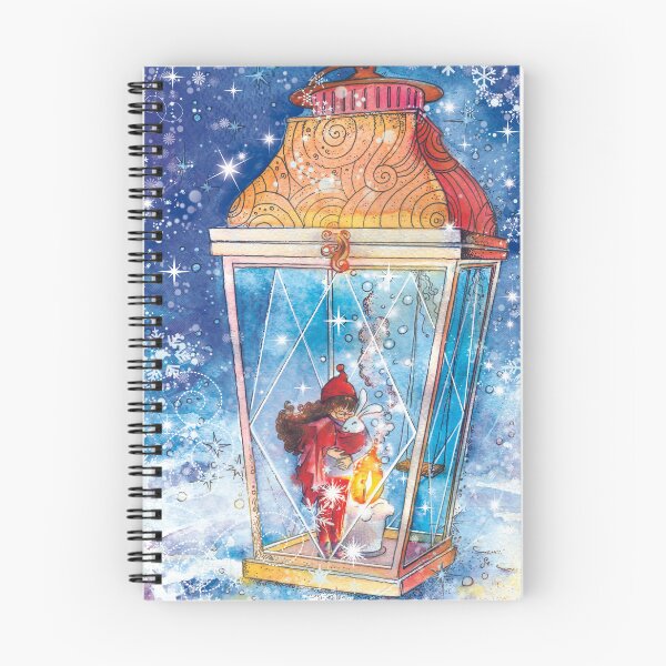 Item preview, Lantern Warmth On A Snowy Day designed and sold by BohemiWANDERS.