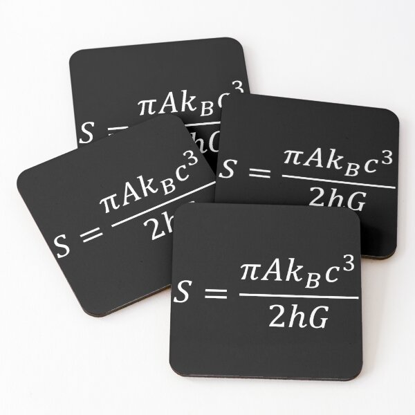 Item preview, Hawking Equation Black Hole Entropy designed and sold by ScienceCorner.