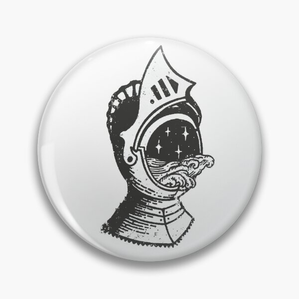 Item preview, Water Knight - Medieval Etching Style designed and sold by BadamInk.