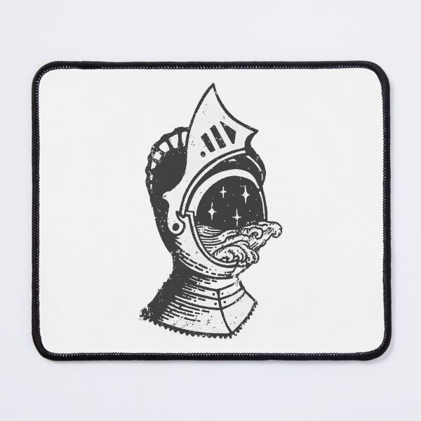 Item preview, Water Knight - Medieval Etching Style designed and sold by BadamInk.