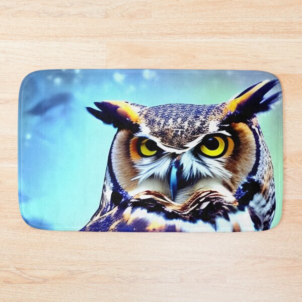 Item preview, Great Horned Owl Artwork designed and sold by The Love Quill.