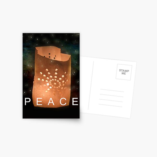 Item preview, Peace Luminary- Firefly designed and sold by efgracearts.
