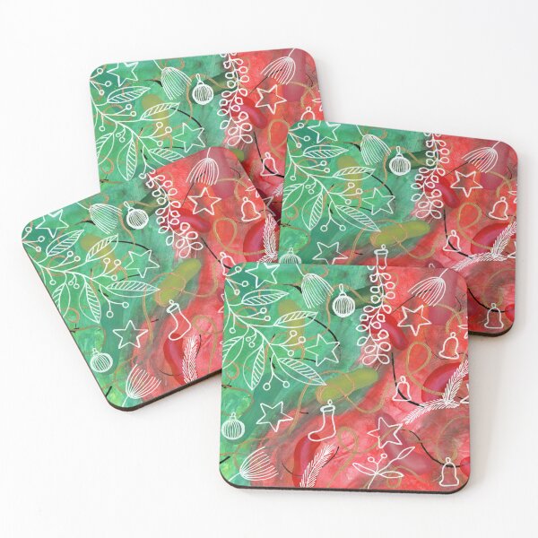 Item preview, Christmas ornaments designed and sold by Pillyfineart.