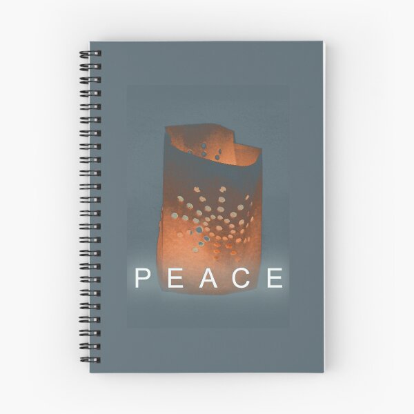 Item preview, Peace Luminary- post mod designed and sold by efgracearts.