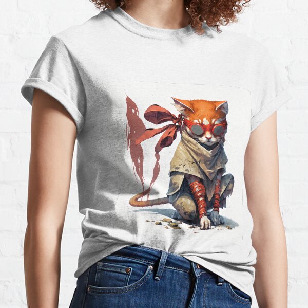 Meet Blind Monk Cat Classic T-Shirt