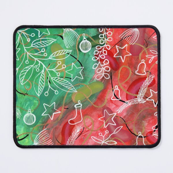 Item preview, Christmas ornaments designed and sold by Pillyfineart.