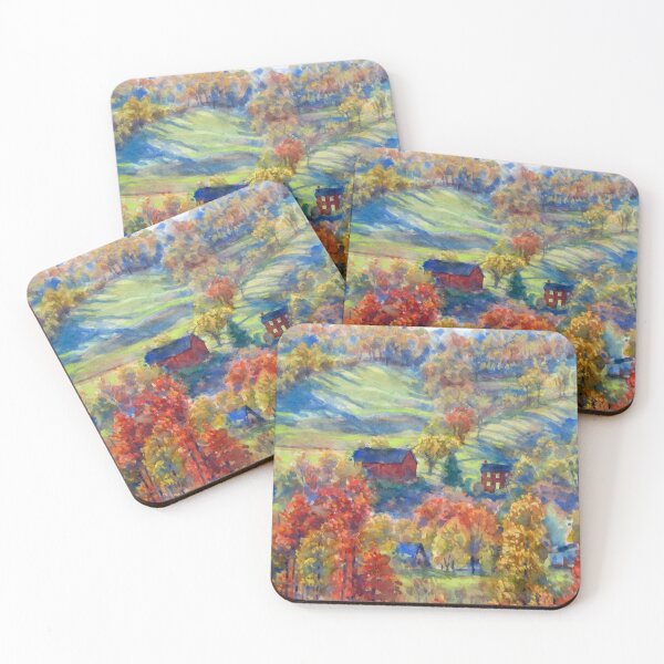 Item preview, Autumn View From Mountain Road designed and sold by elfeather.