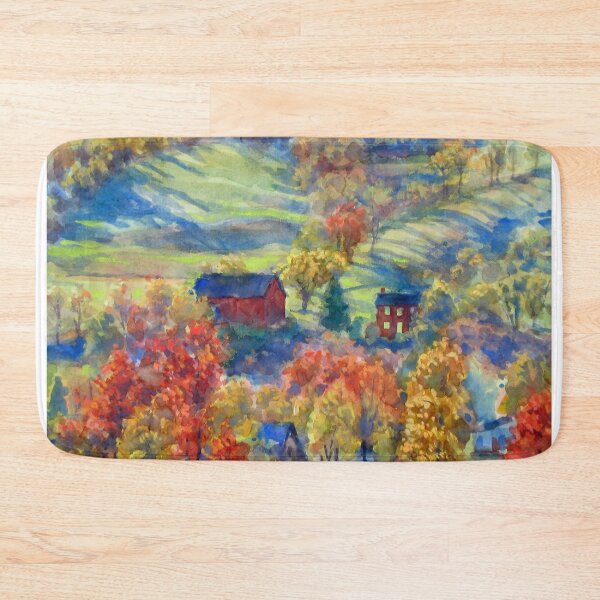 Item preview, Autumn View From Mountain Road designed and sold by elfeather.