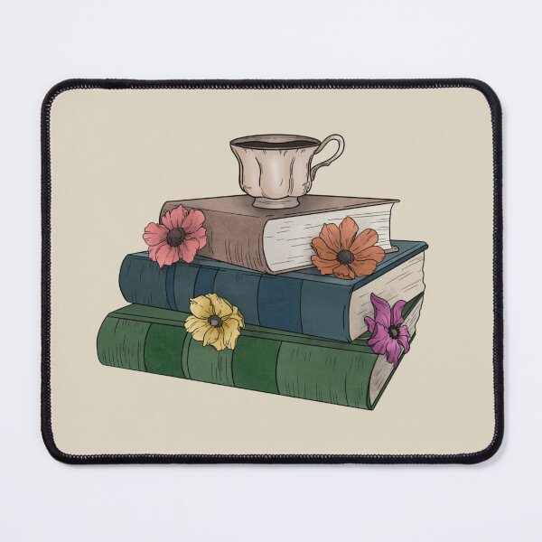 Item preview, tea and books designed and sold by atlasbackache.