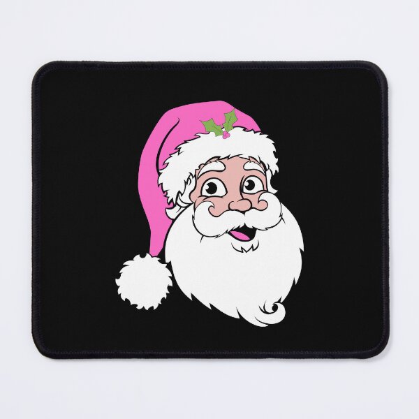 Item preview, PINK RETRO VINTAGE SANTA designed and sold by ZhacoysDesignz.