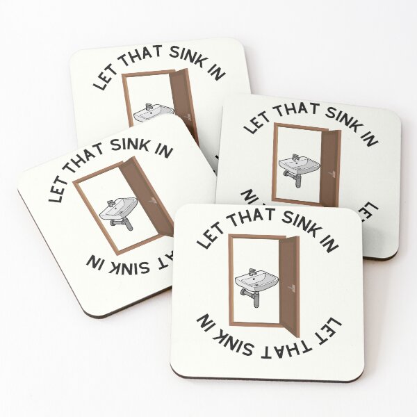 Item preview, LET THAT SINK IN designed and sold by sarahaviv.
