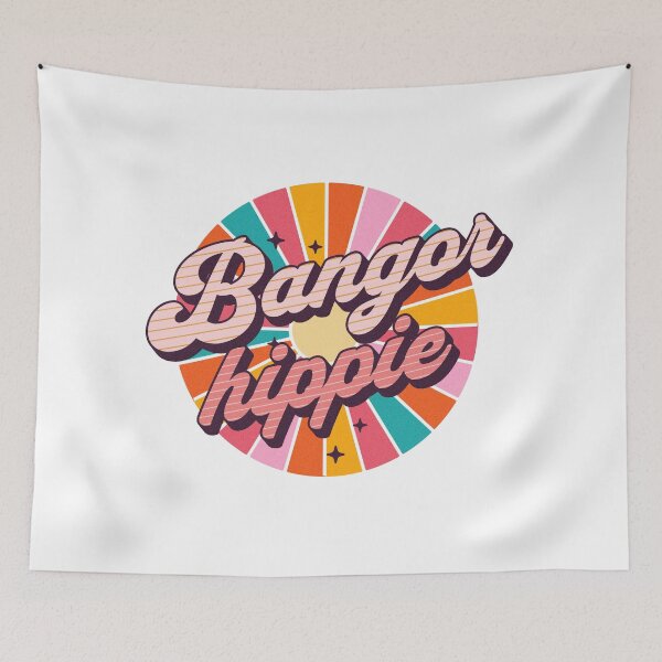 Item preview, Bangor Hippie - Cyber Monday - Christmas Gift Idea for Bangor Maine Hippie designed and sold by AlanPhotoArt.