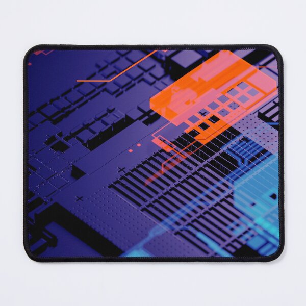 Item preview, Modern and Abstract Digital and Electronic PCB Shapes. designed and sold by luisalfonso1989.