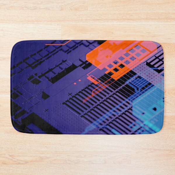 Item preview, Modern and Abstract Digital and Electronic PCB Shapes. designed and sold by luisalfonso1989.