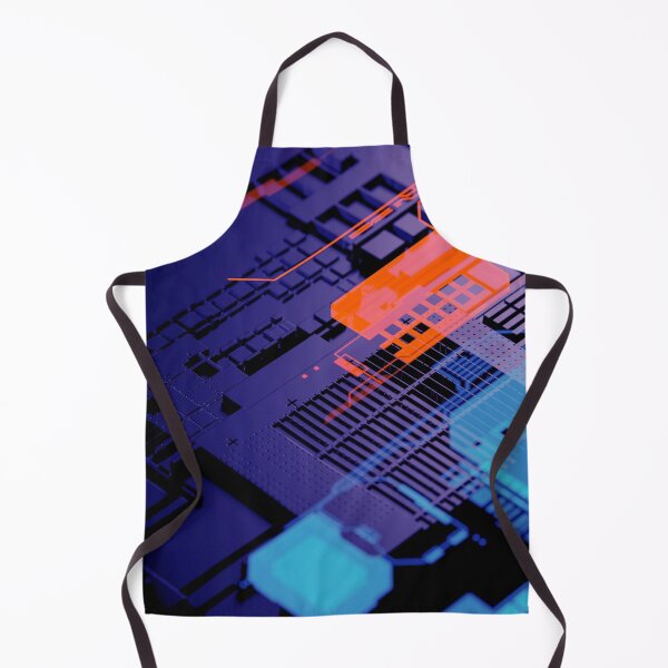 Item preview, Modern and Abstract Digital and Electronic PCB Shapes. designed and sold by luisalfonso1989.