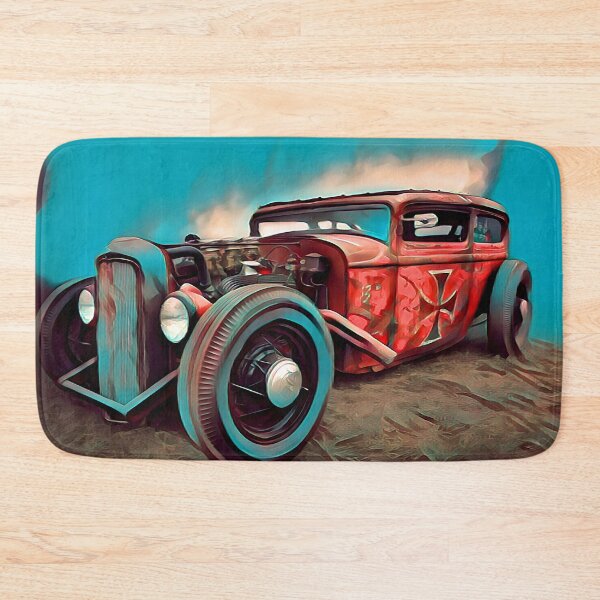 Item preview, Retro Hot Rod I designed and sold by JBelloStudio.