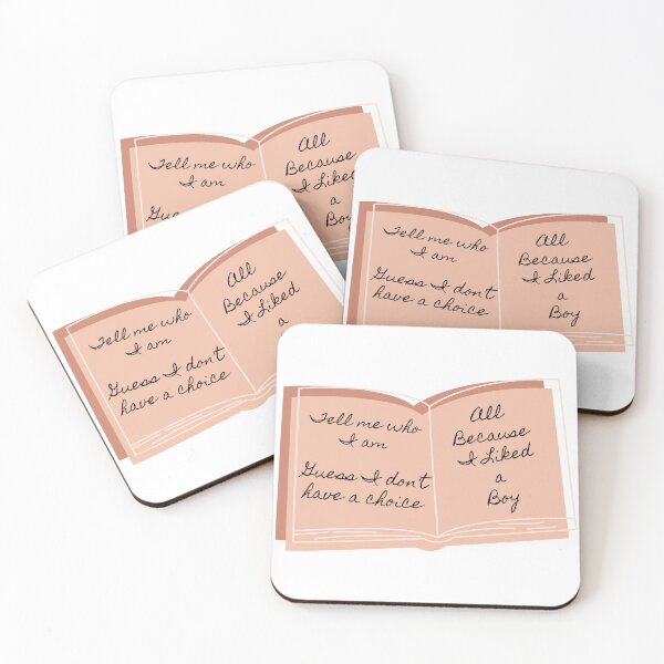 Item preview, Because I liked a boy lyric  designed and sold by katiebca2.