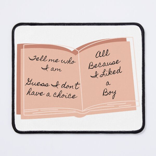 Item preview, Because I liked a boy lyric designed and sold by katiebca2.