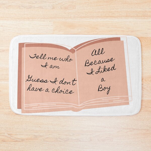 Item preview, Because I liked a boy lyric  designed and sold by katiebca2.