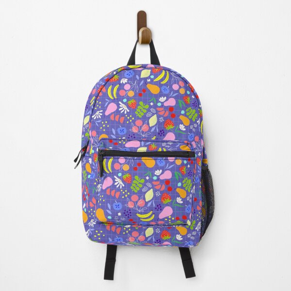 Item preview, Delicious Ditsy Organic Fruit Pattern - Summery, Very Peri & colourful designed and sold by Dominiquevari.