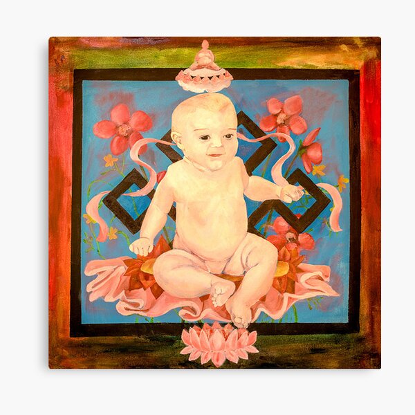 Buddha Baby Canvas Print