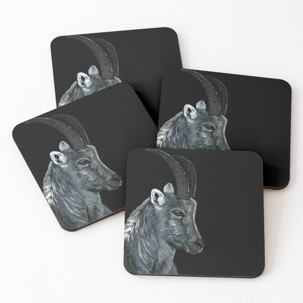 Item preview, Ibex Goat | Watercolor Art by Sulazen designed and sold by SULAZEN.