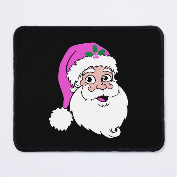 Item preview, PINK RETRO VINTAGE SANTA designed and sold by ZhacoysDesignz.