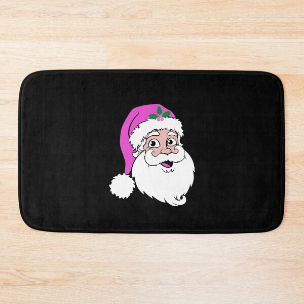 Item preview, PINK RETRO VINTAGE SANTA designed and sold by ZhacoysDesignz.
