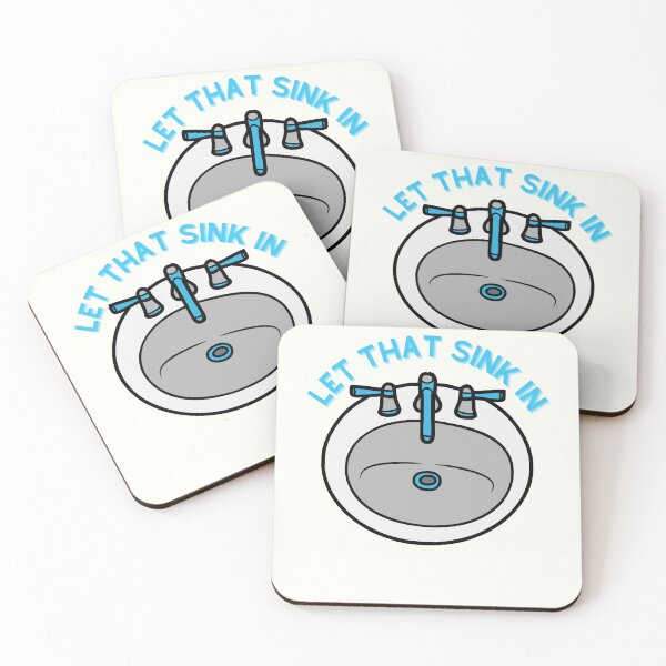 Item preview, LET THAT SINK IN designed and sold by sarahaviv.