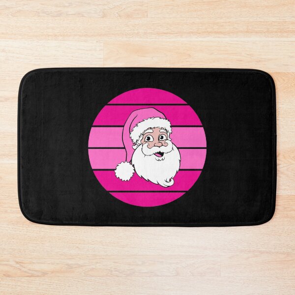 Item preview, PINK RETRO VINTAGE SANTA designed and sold by ZhacoysDesignz.