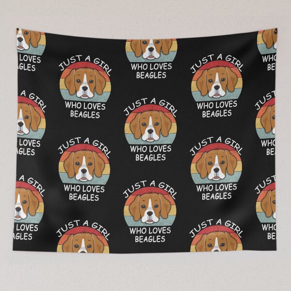 Item preview, just a girl who loves beagles designed and sold by Goodthings99.