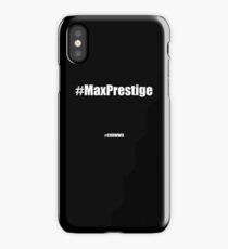 Max Prestige White iPhone Case/Skin
