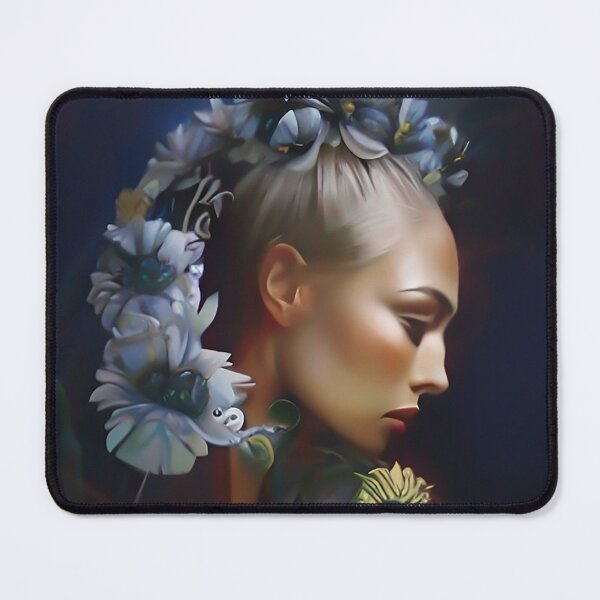 Item preview, Stunning portrait of a Nordic Pagan Girl Viking designed and sold by ZiolaRosa.