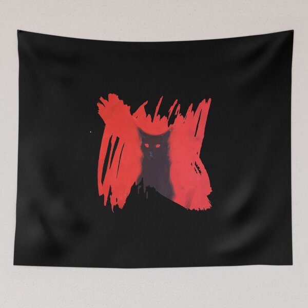 Item preview, Black cat || Red eyes designed and sold by Shagrah.
