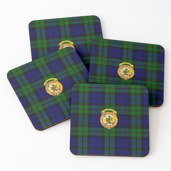 Artikelvorschau, Bannatyne Schottischer Tartan und Wappen entworfen und verkauft von BagTown Clans.