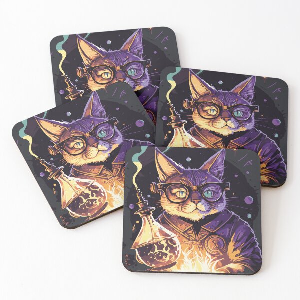 Item preview, The Alchemist Cat designed and sold by fantasy-cats.