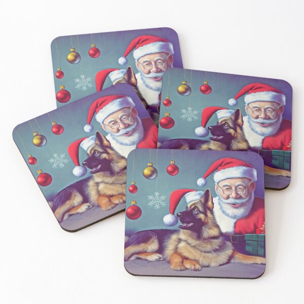 Item preview, CHRISTMAS DOGS: German shepherd special christmas edition designed and sold by Arthoughts.
