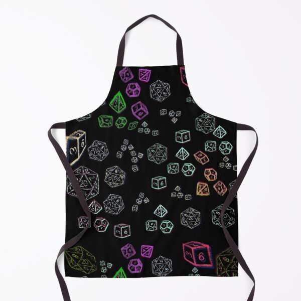 Item preview, Sketched Dice Pool Pattern Multicoloured Red- TTRPG designed and sold by jolabrese.