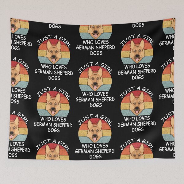 Item preview,  just a girl who loves german sheperd dog designed and sold by Goodthings99.