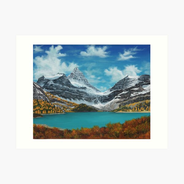 Mount Assiniboine Art Print