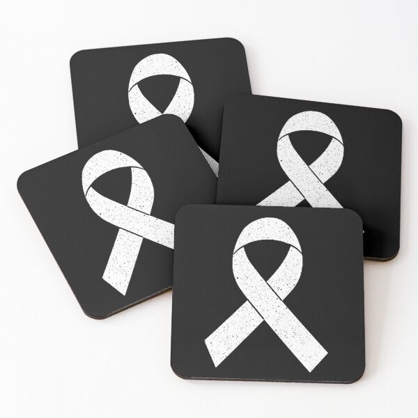 Item preview, Lung Cancer Awareness Wear White Ribbon Vintage designed and sold by cssdru.