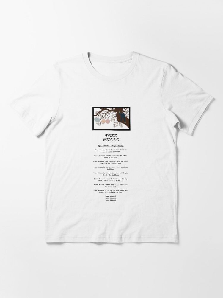 Tree Wizard Lyrics 2 | Essential T-Shirt