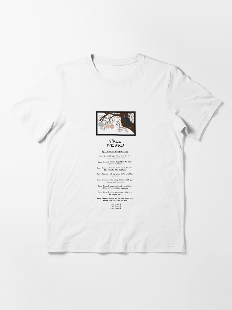 Taskmaster Tree Wizard Lyrics | Essential T-Shirt