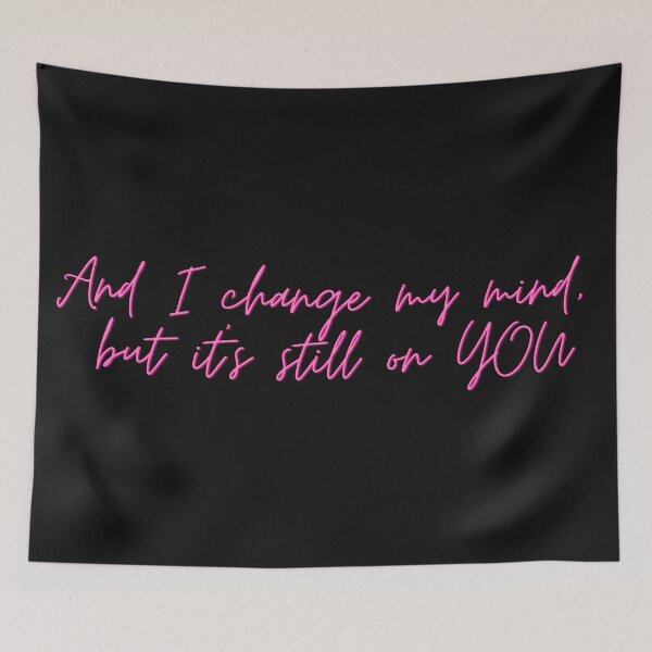 Item preview, Already Over Lyric Image designed and sold by katiebca2.