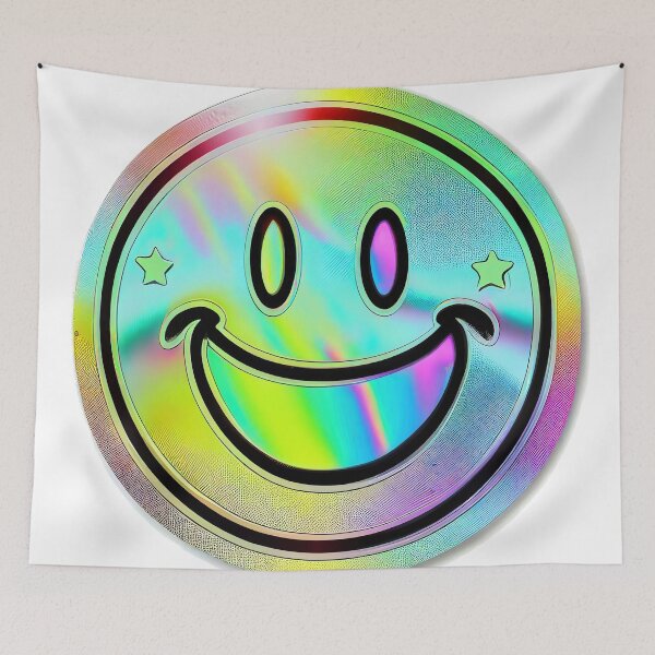 Item preview, Psychedelic Smiley Face designed and sold by WaveTheory.