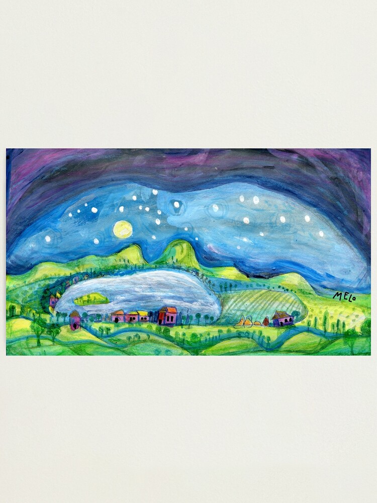 Alternate view of Norcal Magic (retangular) Photographic Print