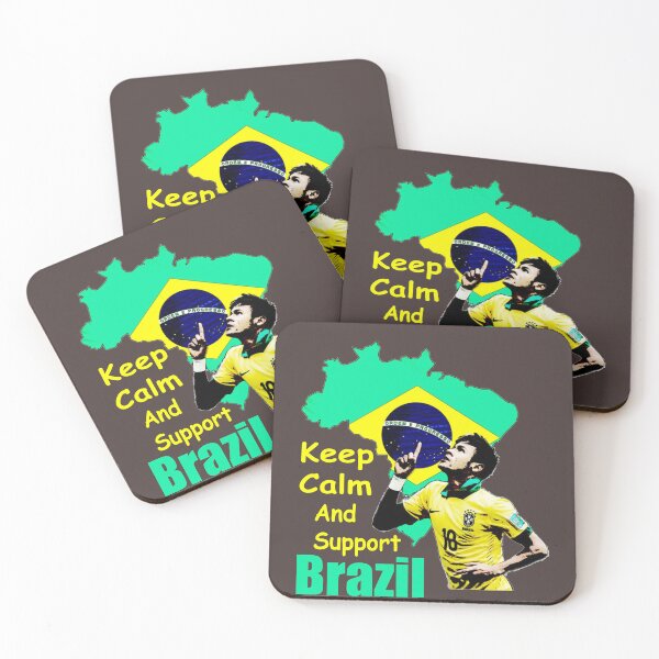 Item preview, Keep Calm And Support Brazil designed and sold by elkingo.