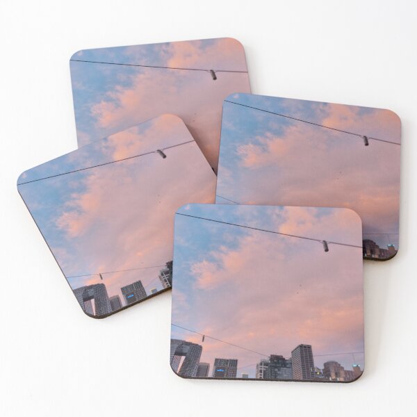 Item preview, Melbourne CBD Sunset designed and sold by LivChrisDesigns.