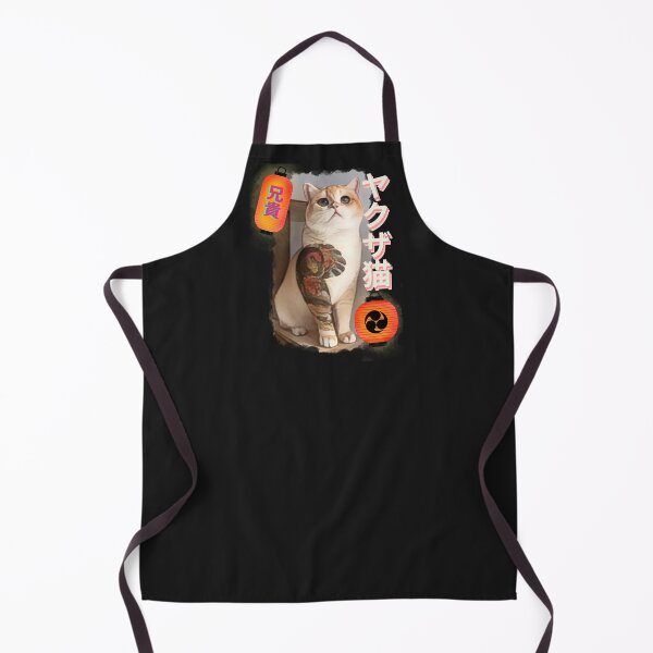 Item preview, Japanese tattooed cat designed and sold by Pontom46.