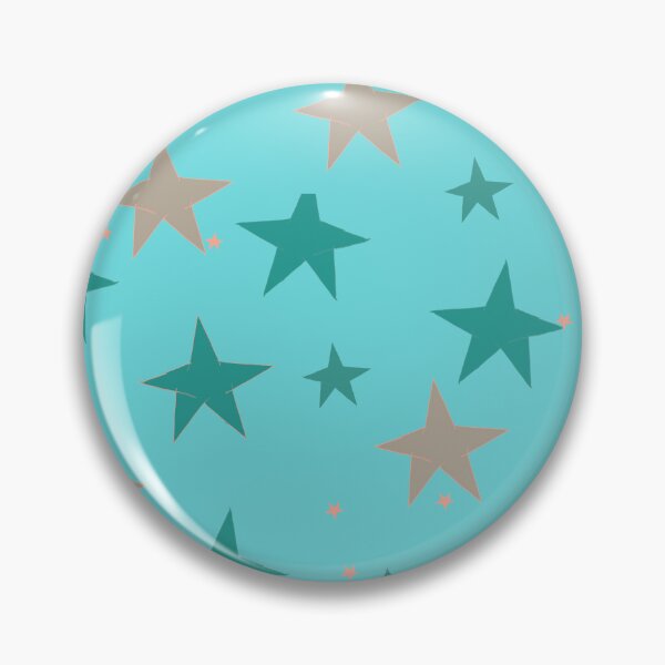Item preview, 60s Style Blue Green Red Star Pattern - Christmas designed and sold by jolabrese.